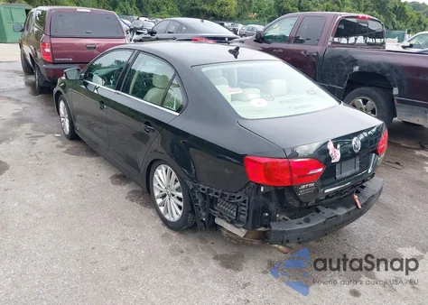 2011 Volkswagen Jetta 2.5L Sel из США, поврежденный, VIN 3VWLX7AJ8BM328613